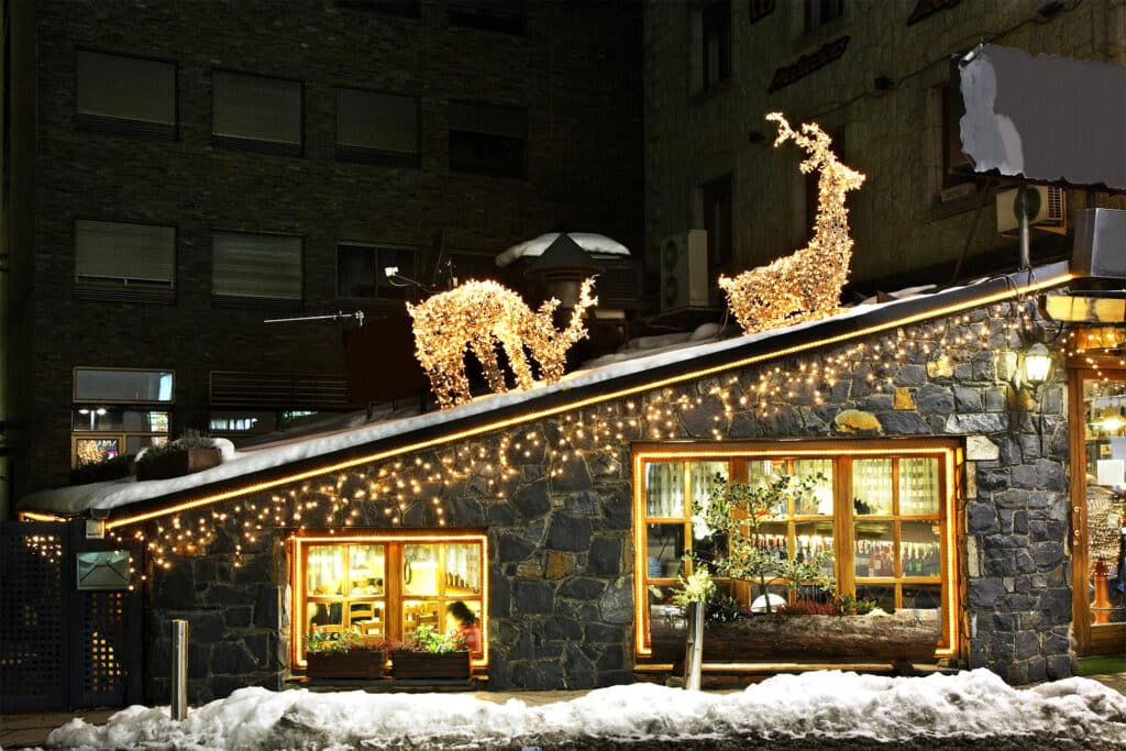 Christmas decoration in Andorra
