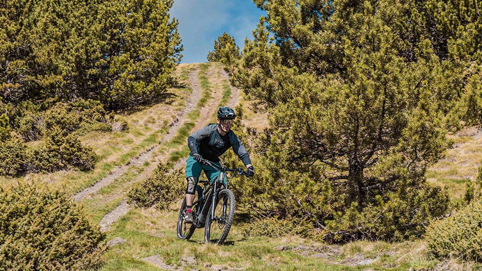 An e-bike trail in Andorra