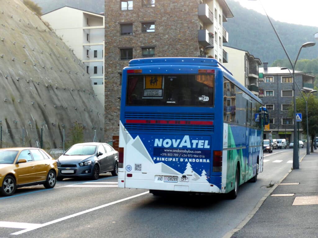 Novatel bus Andorra