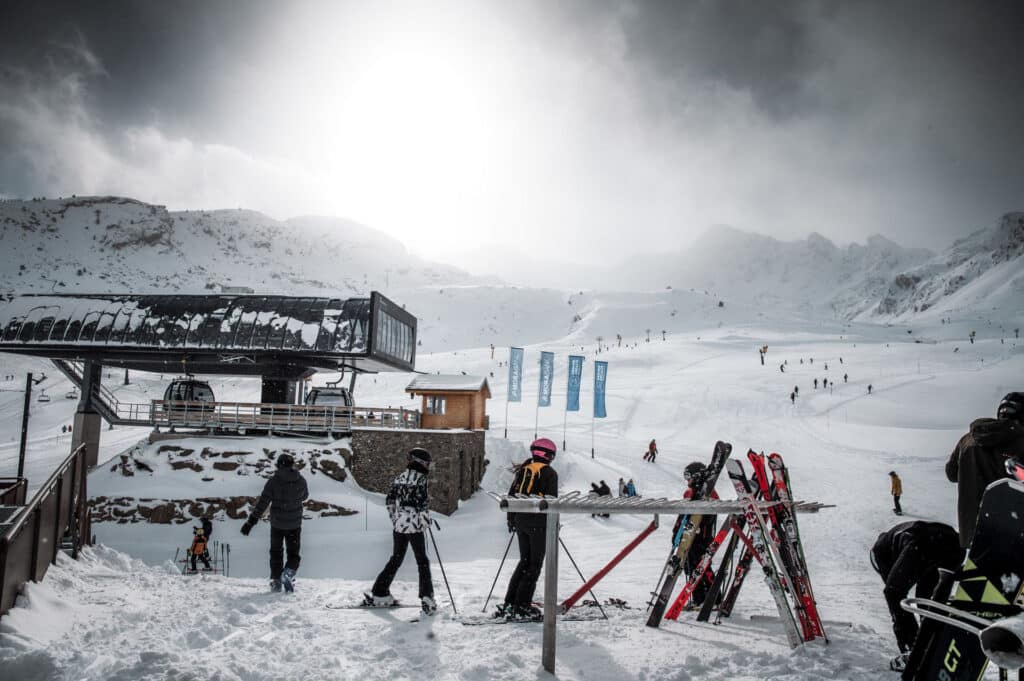 Ski lift at Ordino