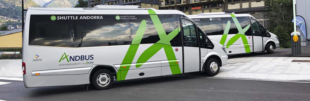 Andbus shared shuttle from Toulouse to Andorra