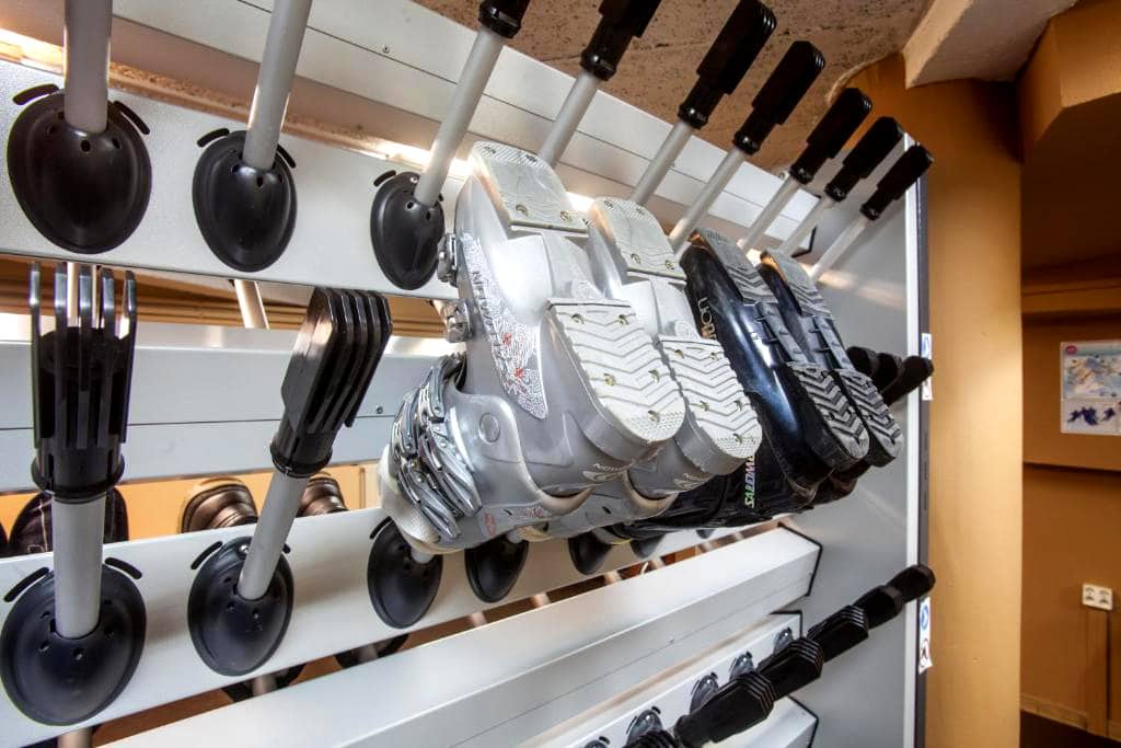 Hotel Bonavida ski boot dryer