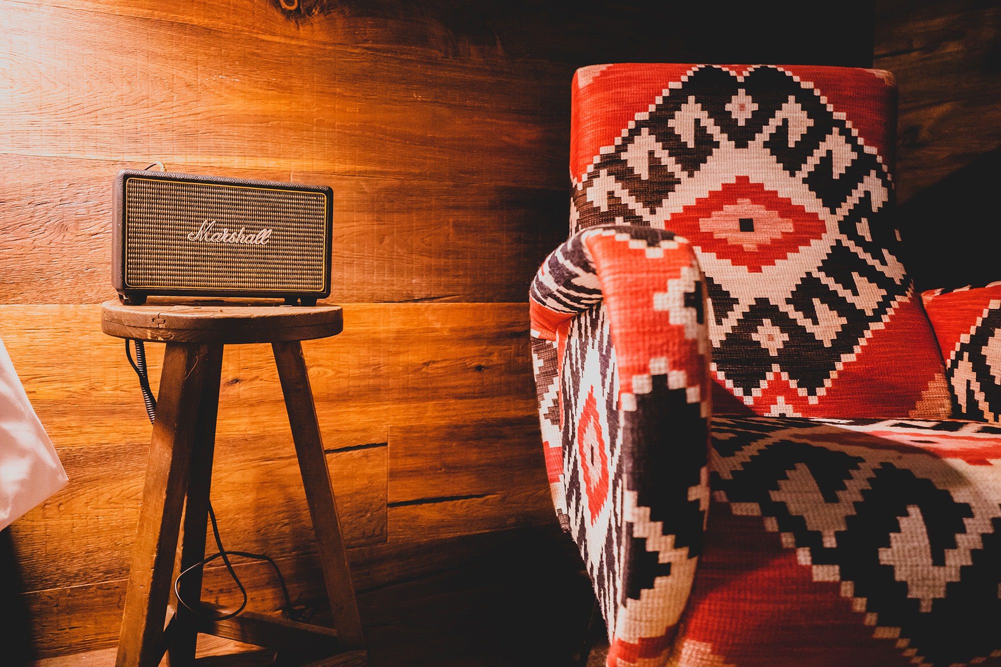 Interior details from boutique hotel